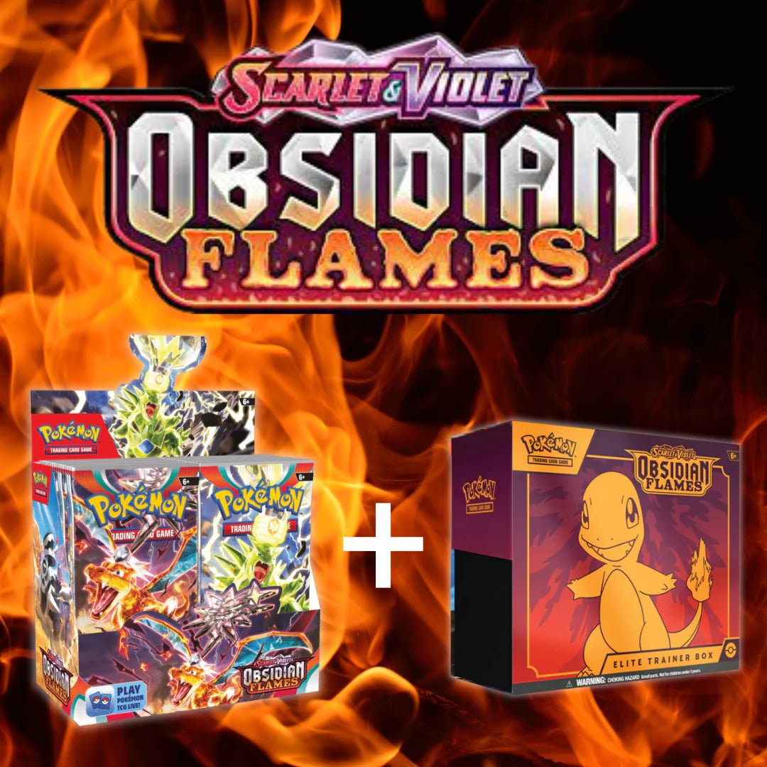Pokemon ETB Elite Trainer Box - Scarlet & Violet: Obsidian Flames
