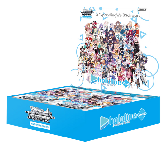 Weiss Schwarz: Hololive Production Vol. 2- ENGLISH Edition Booster Box PRE-ORDER