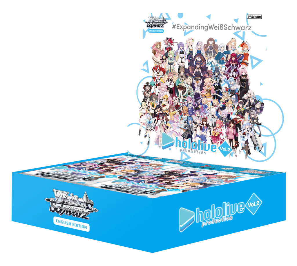 Weiss Schwarz: Hololive Production Vol. 2- ENGLISH Edition Booster Box PRE-ORDER