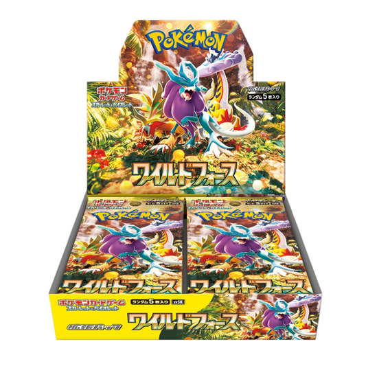 Pokemon Wild Force sv5k Japanese Booster Box