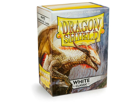 Dragon Shield 100ct Standard Sleeves WHITE