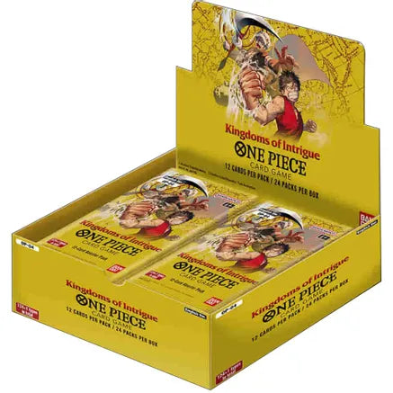 One Piece Kingdoms of Intrigue Booster Box - OP4