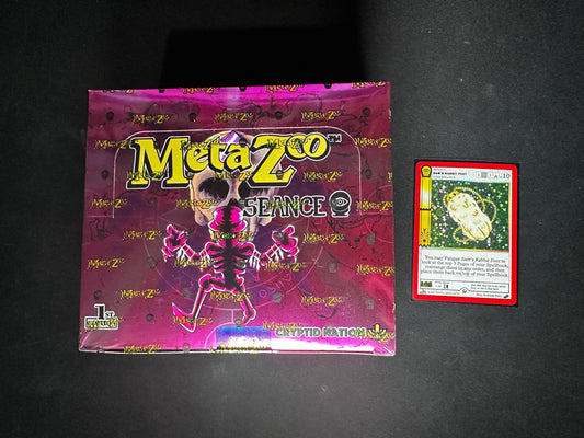 Metazoo Seance Booster Box with Sam's Rabbit Foot Promo!